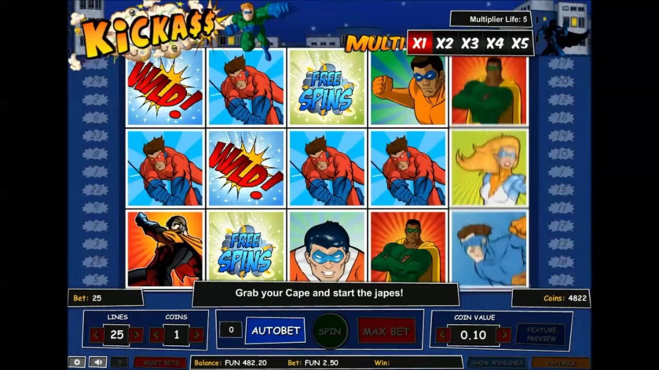 10 GRATIS SPINN på Intertops Casino